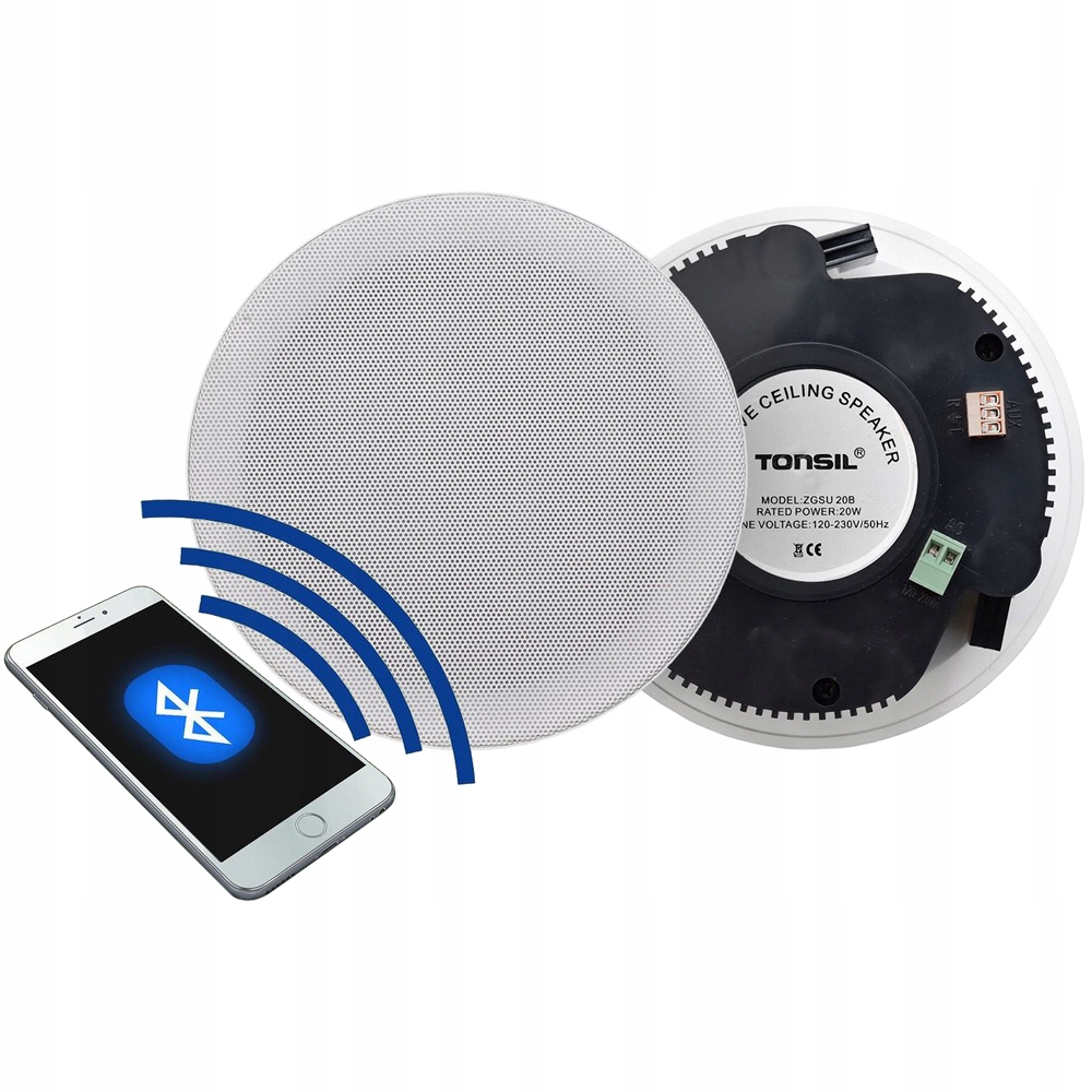 

Aktywny Głośnik Sufitowy Tonsil Zgsu 20B Bluetooth