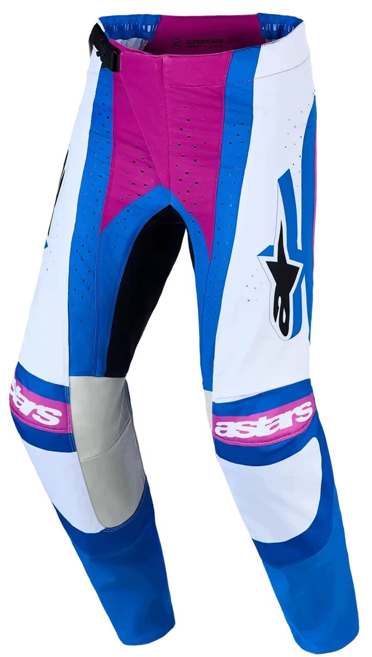 Nohavice Alpinestars Techstar Maven White/Purple/Blue/Black 38