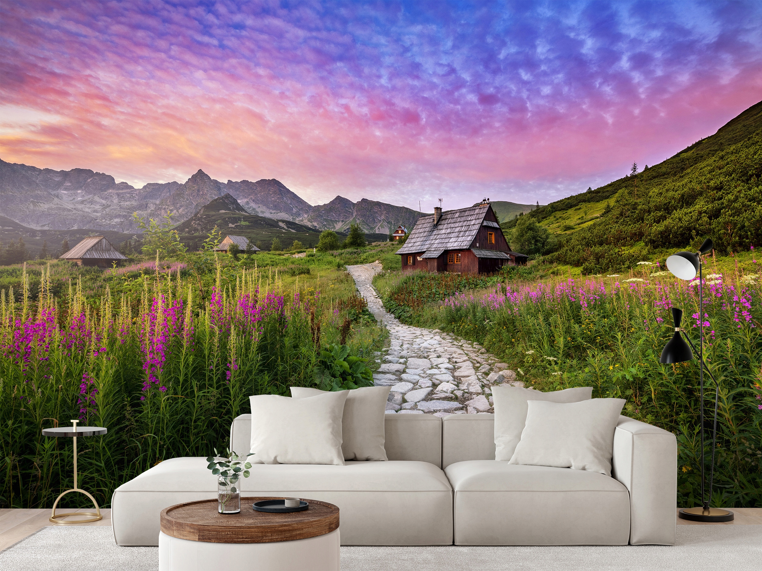 Fototapeta Letní Východ Slunce Pásová Hala Tatry 360 x 240 cm