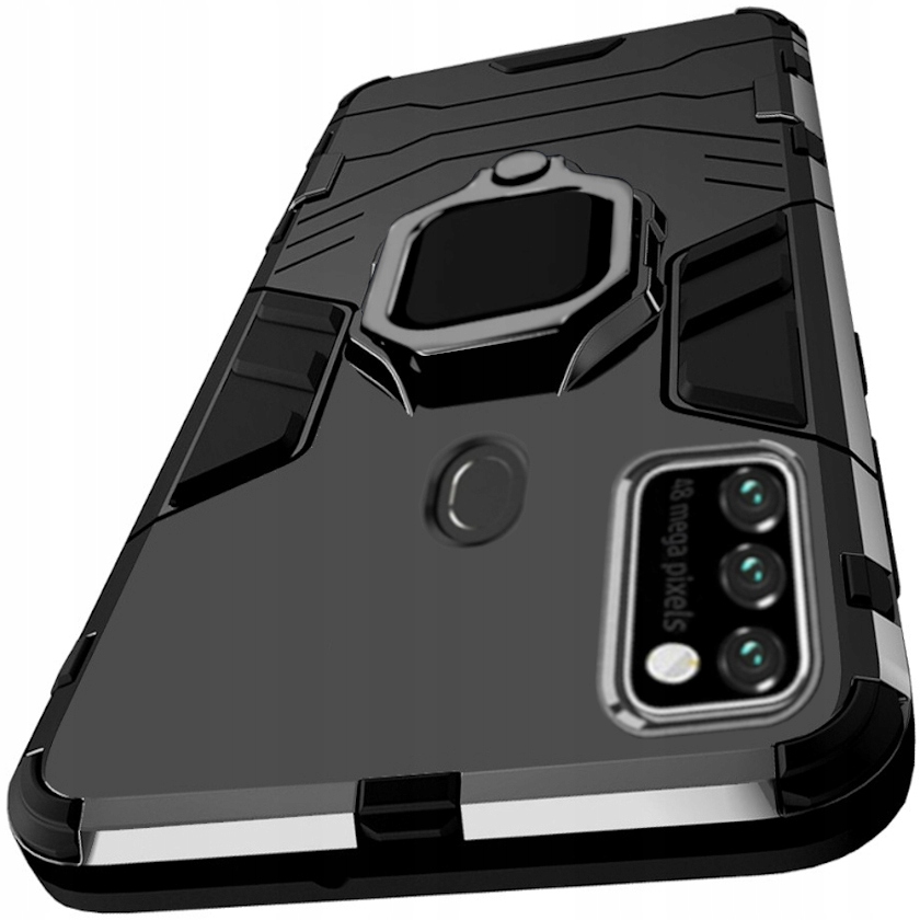 

Etui Pancerne Holder Ring+SZKŁO do Samsung M21