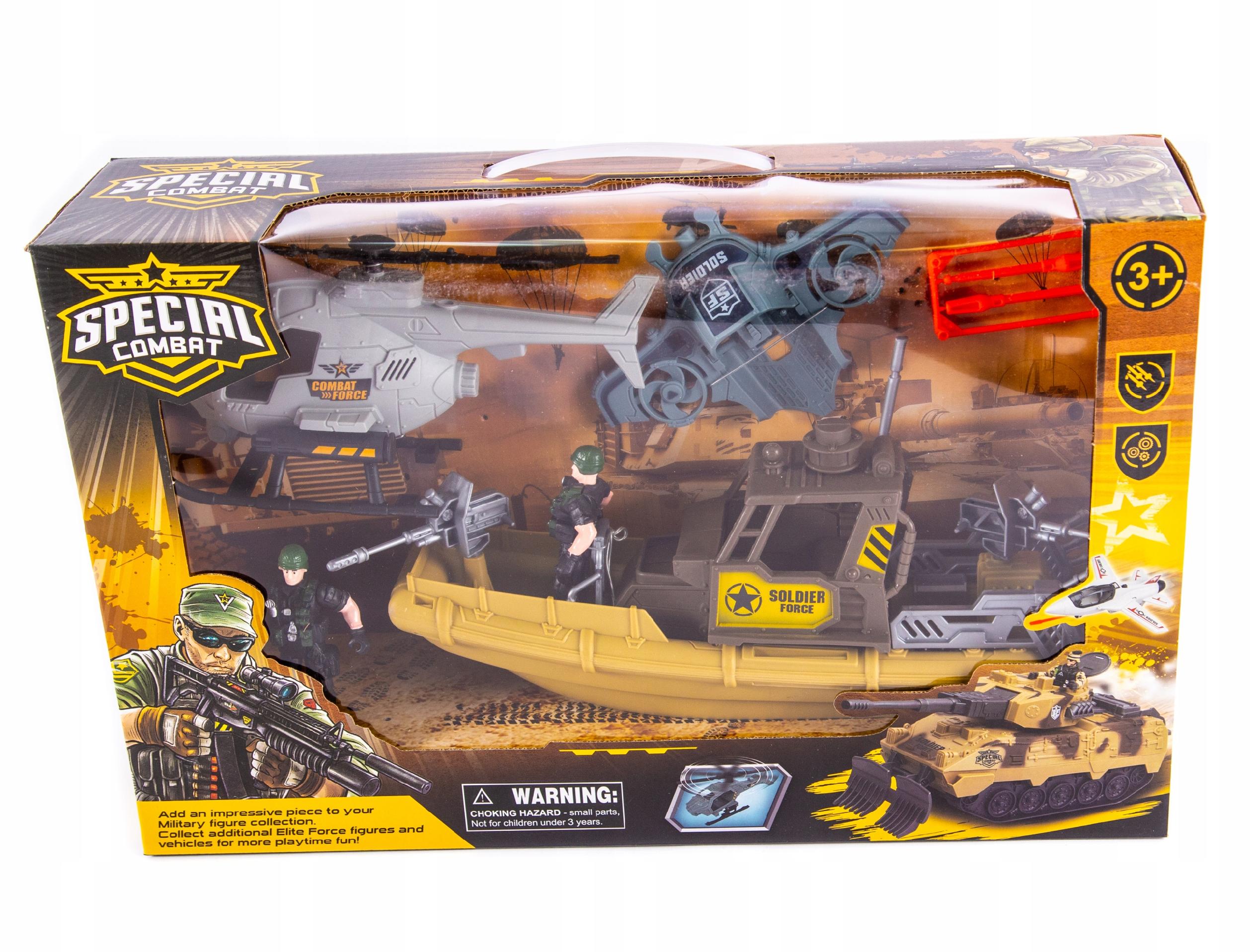 ZESTAW WOJSKOWY FIGURKI HELIKOPTER ŁÓDŹ