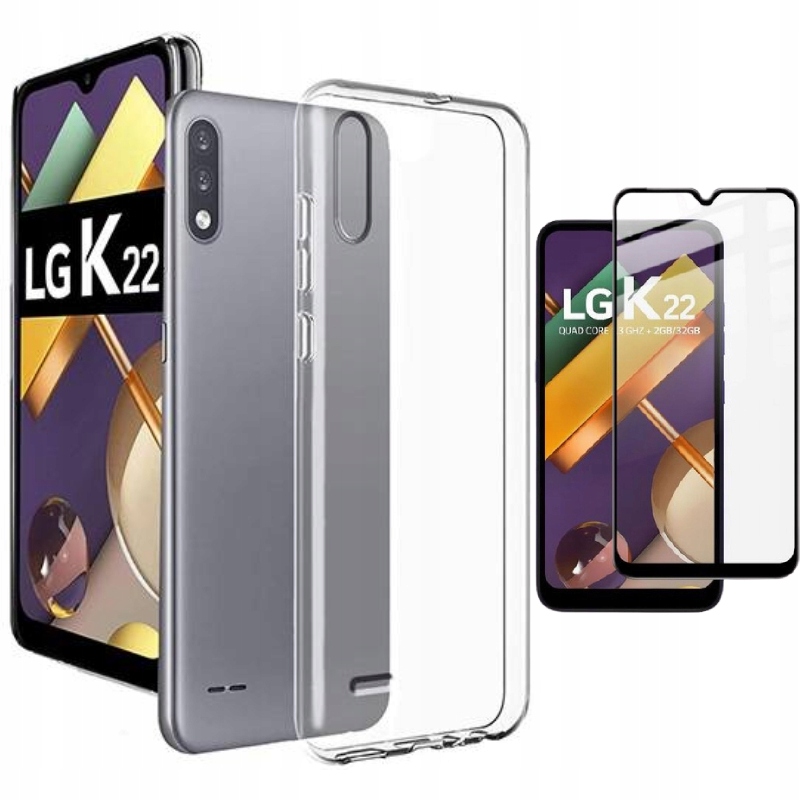 

Etui Case Spacecase Air Obudowa Do Lg K22 + Szkło