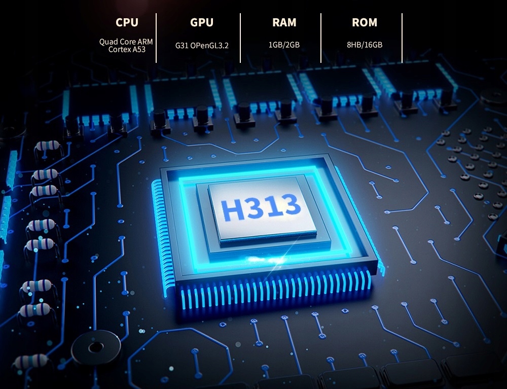 ODTWARZACZ MULTIMEDIALNY SMART TV STICK BOX BLUETOOTH 4K WIFI ANDROID Formaty dźwięku MP3 WMA