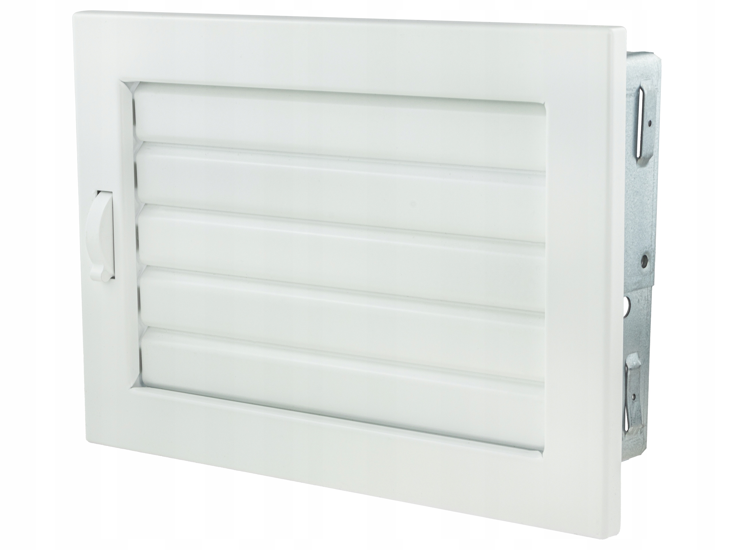 KRATKA KOMINKOWA, WENTYLACYJNA VENTLAB 240x170 Z ŻALUZJĄ RUCHOMĄ BIAŁA Marka Ventlab