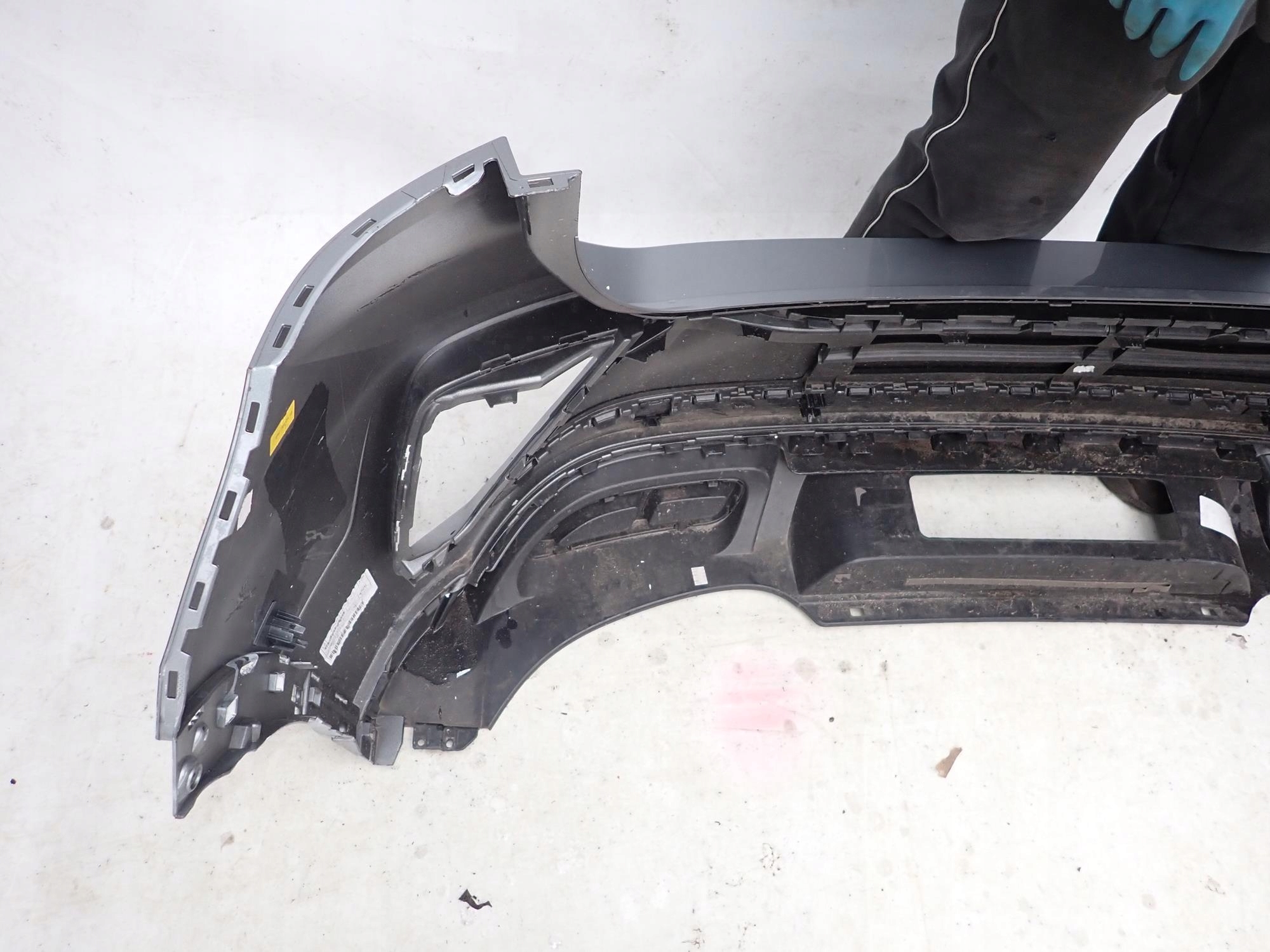 VW T-ROC R-LINE LIFT 21-> bumper rear part rear 6XPDC