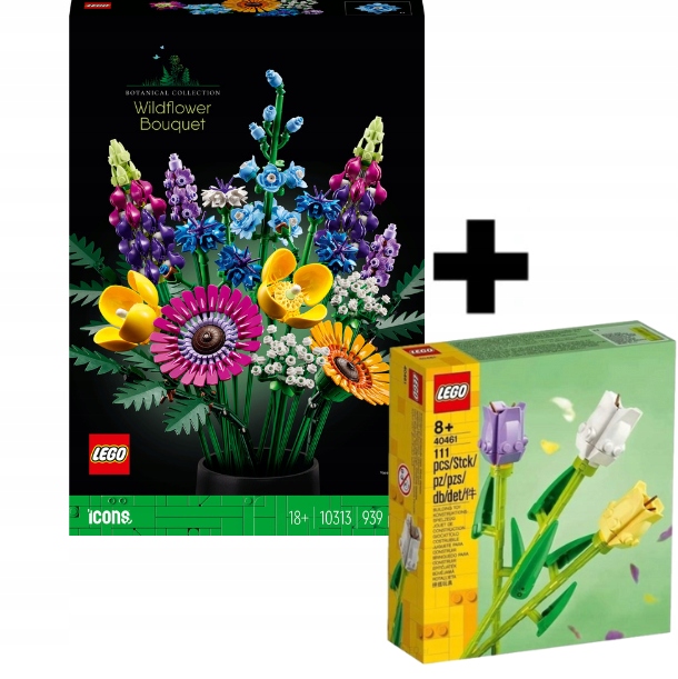 Lego Icons Kytice Z Luků 10313 Lego 40461 Dárková Sada