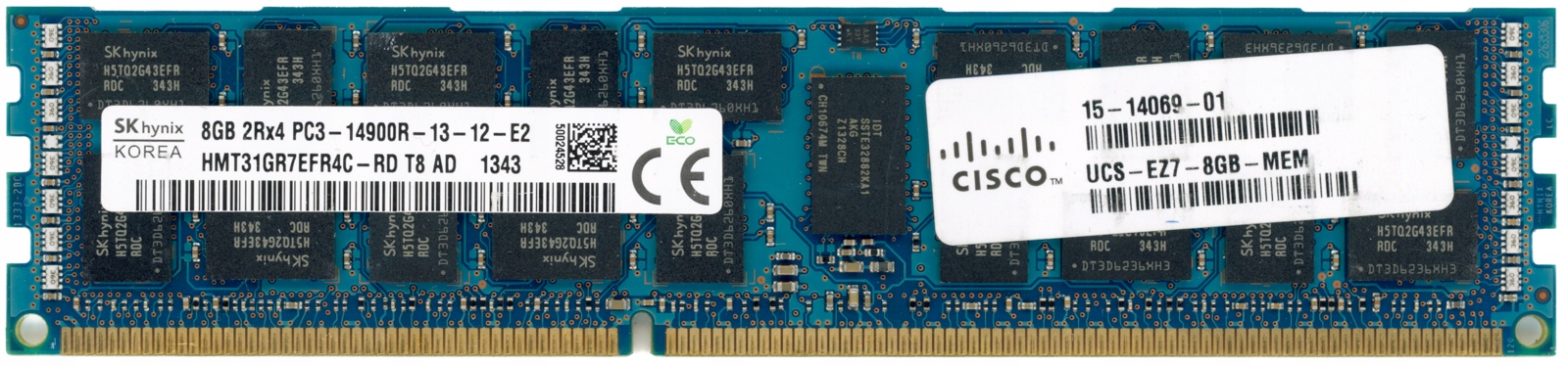 Cisco 15-14069-01 8GB DDR3 1866MHz Reg Ecc HMT31GR7EFR4C-RD