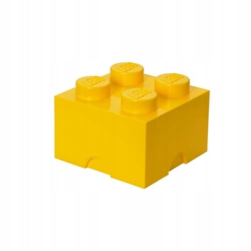 Lego úložný box 4 žlutá