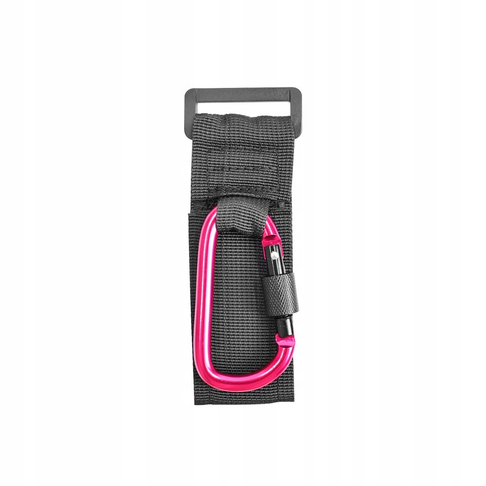 Uchwyt, Zaczep, Karabińczyk do Hulajnóg Elektrycznych - Różowy Rozmiar L