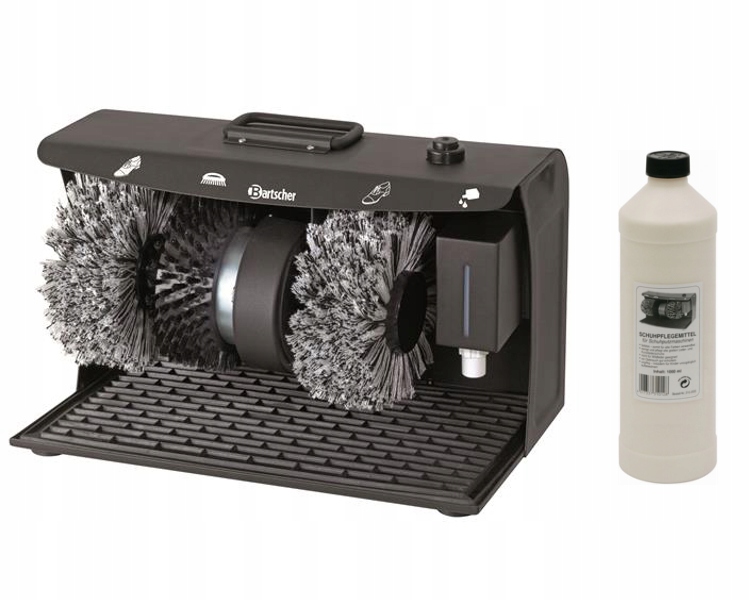 MASZYNA POLERKA DO CZYSZCZENIA BUTÓW + PASTA 1LITR