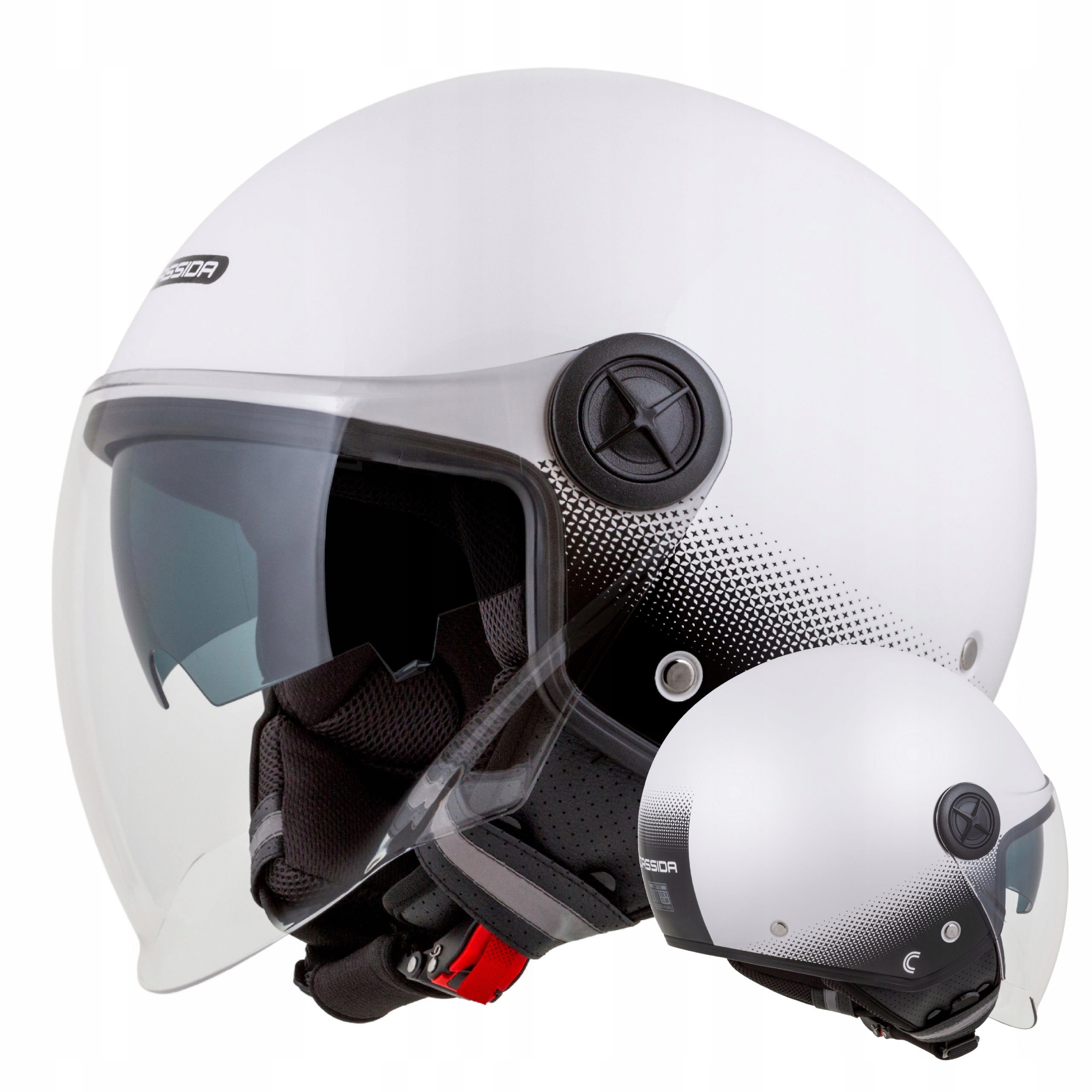 CASSIDA KASK MOTOCYKLOWY OTWARTY HANDY PLUS JET XL