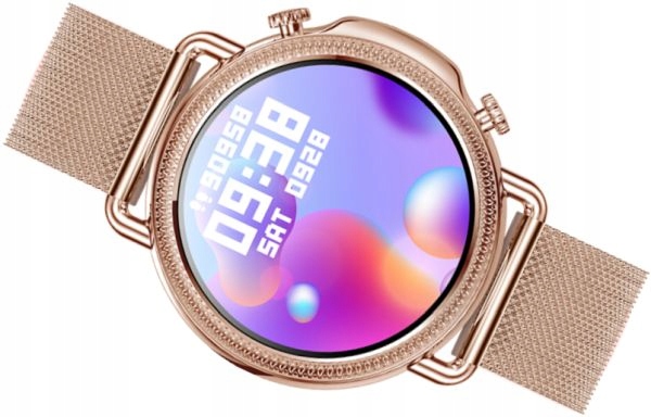 Dámske Inteligentné Hodinky Rubicon Kroky Tlak Sms Pulz