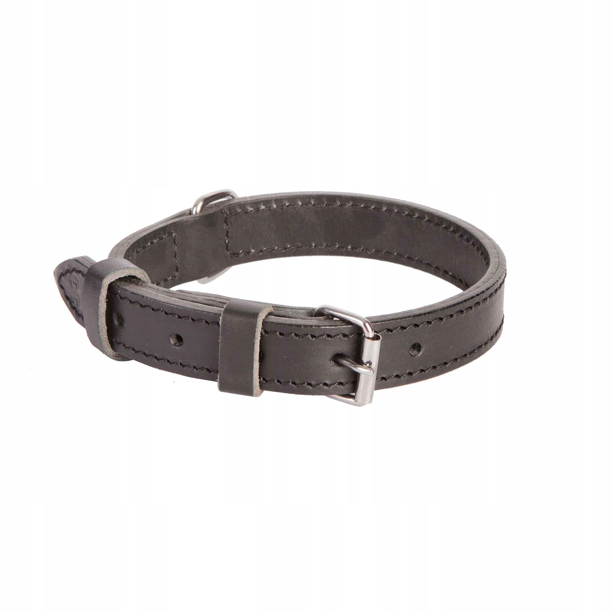 

Dingo Obroża Z Podwójnej Skóry 3,0 X 75 CM Czarna