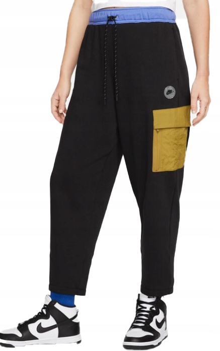 Dámské kalhoty Nike Sportswear Cargo Fleece Loose Fit FB2189-010 Xs