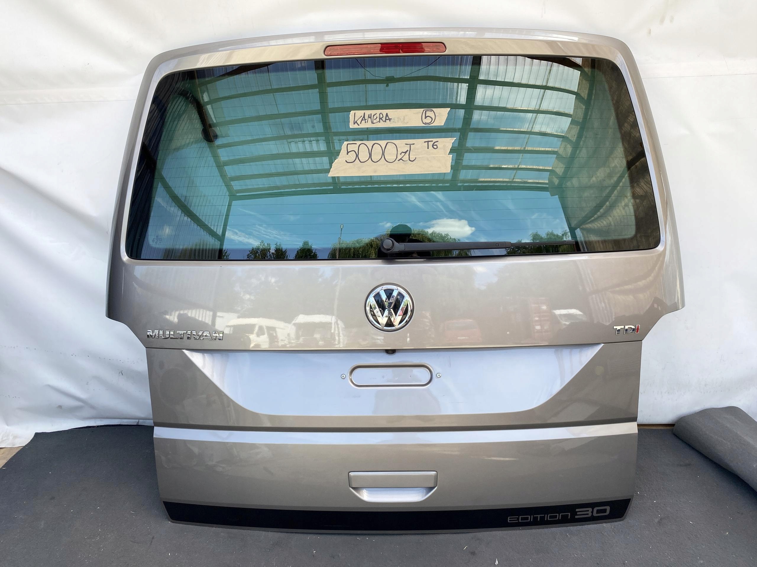 VW TRANSPORTER MULTIVAN T6 15- boot doors rear part Z window KAMERA original