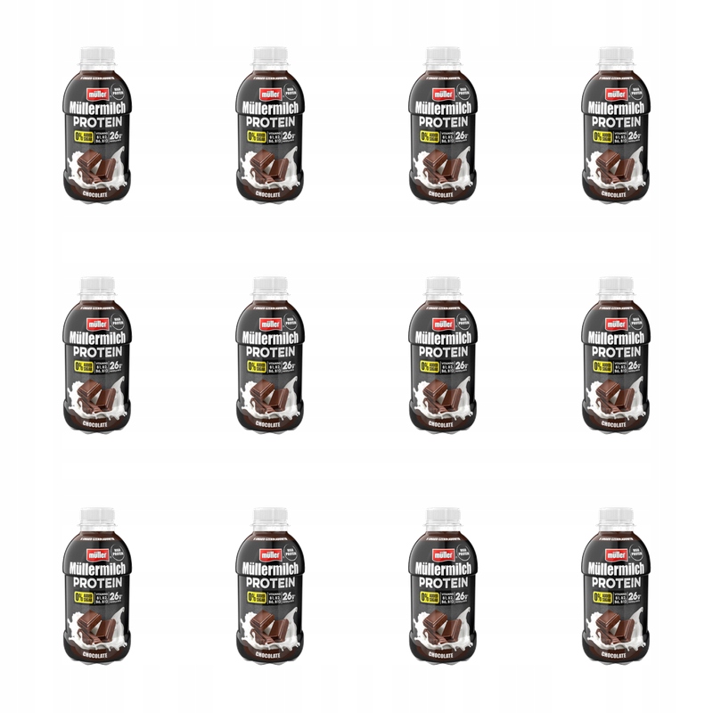 Mléčný nápoj Müllermilch Protein Zero Čokoláda 400 g X12