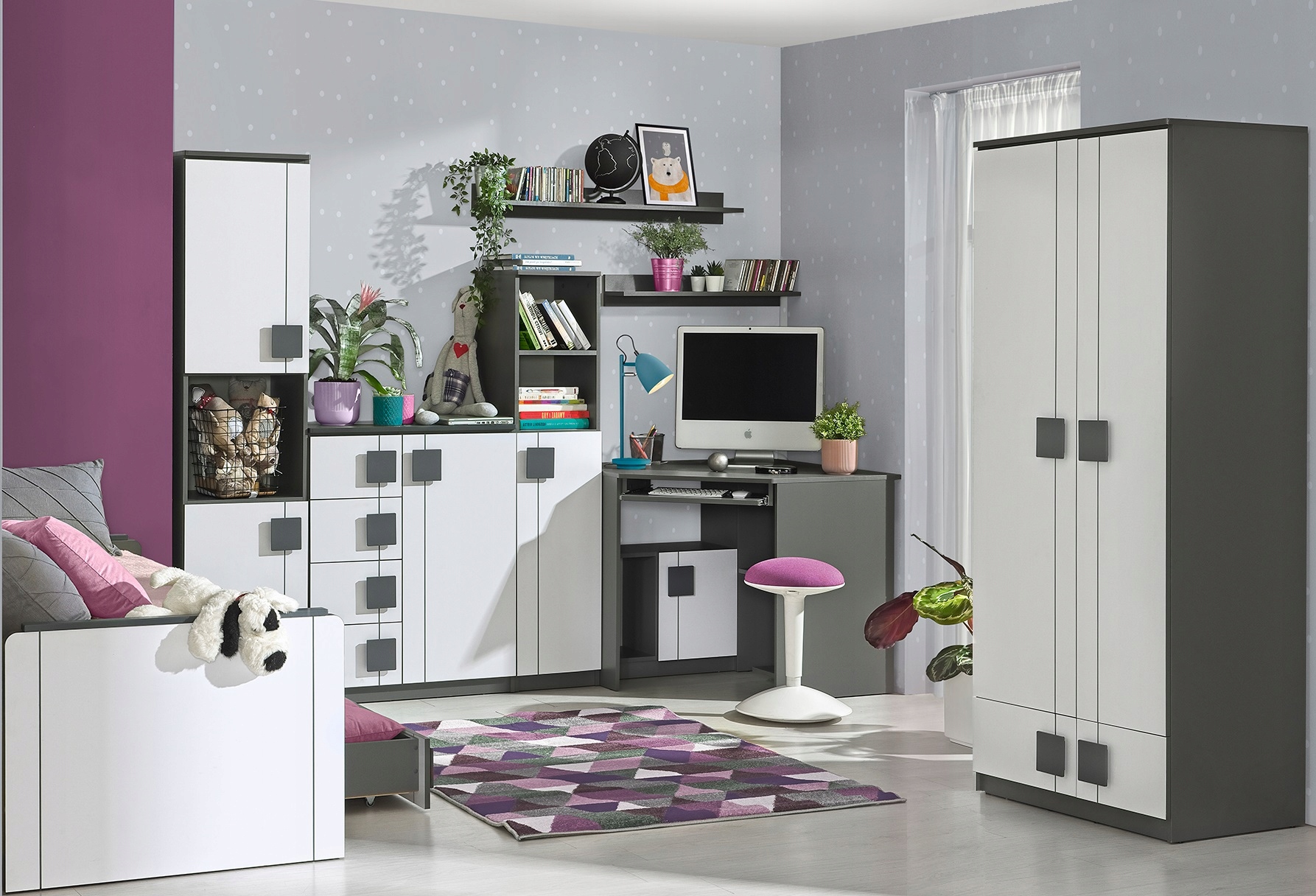 meble regał zamykany mały niski słupek Gumi 10 Kod producenta G10