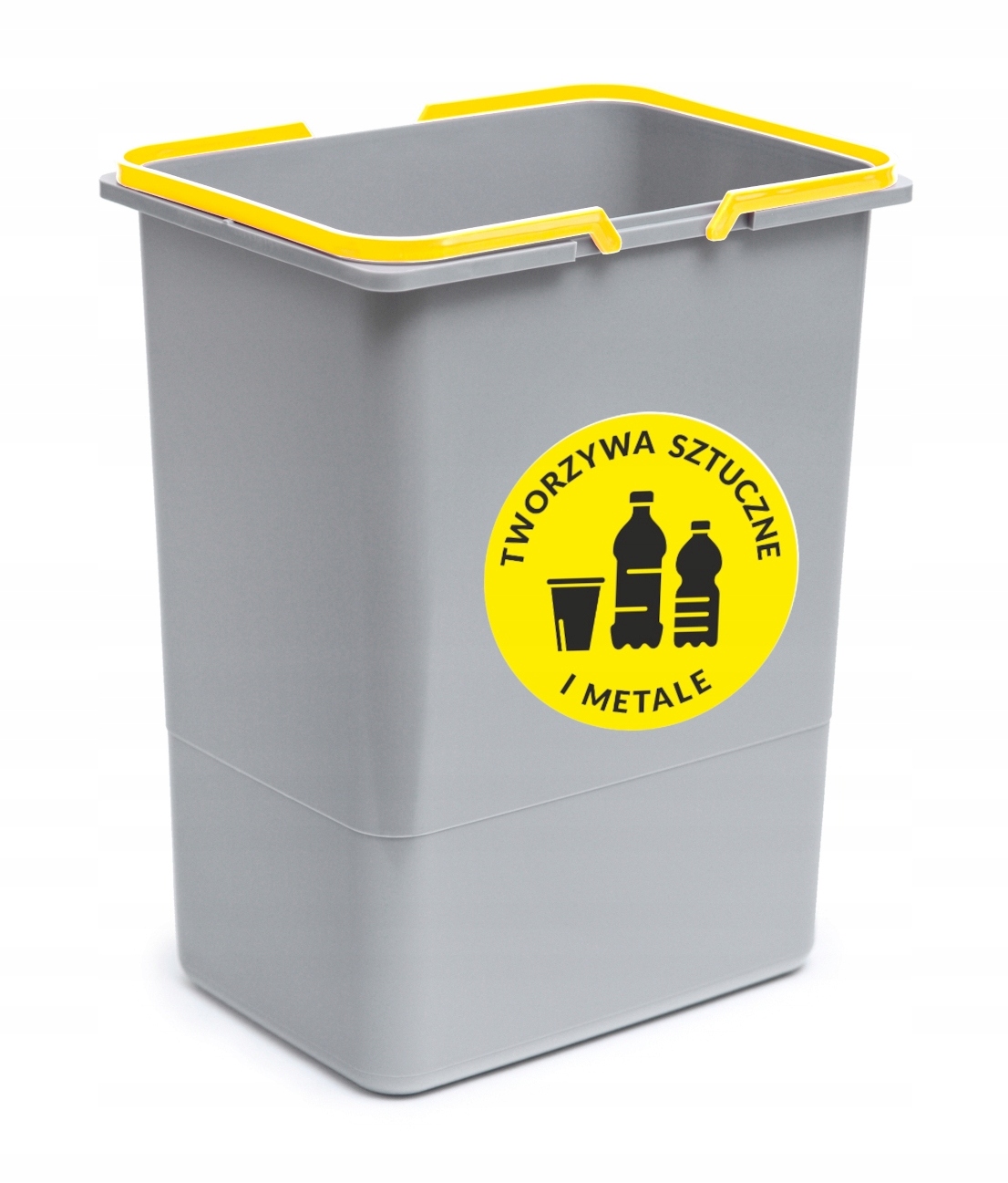 

Naklejka na kosz na śmieci ekoSorter Tworzywo