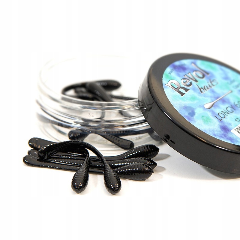 Revol Baits Longi 60mm 12szt. Czarny Ser Czosnek