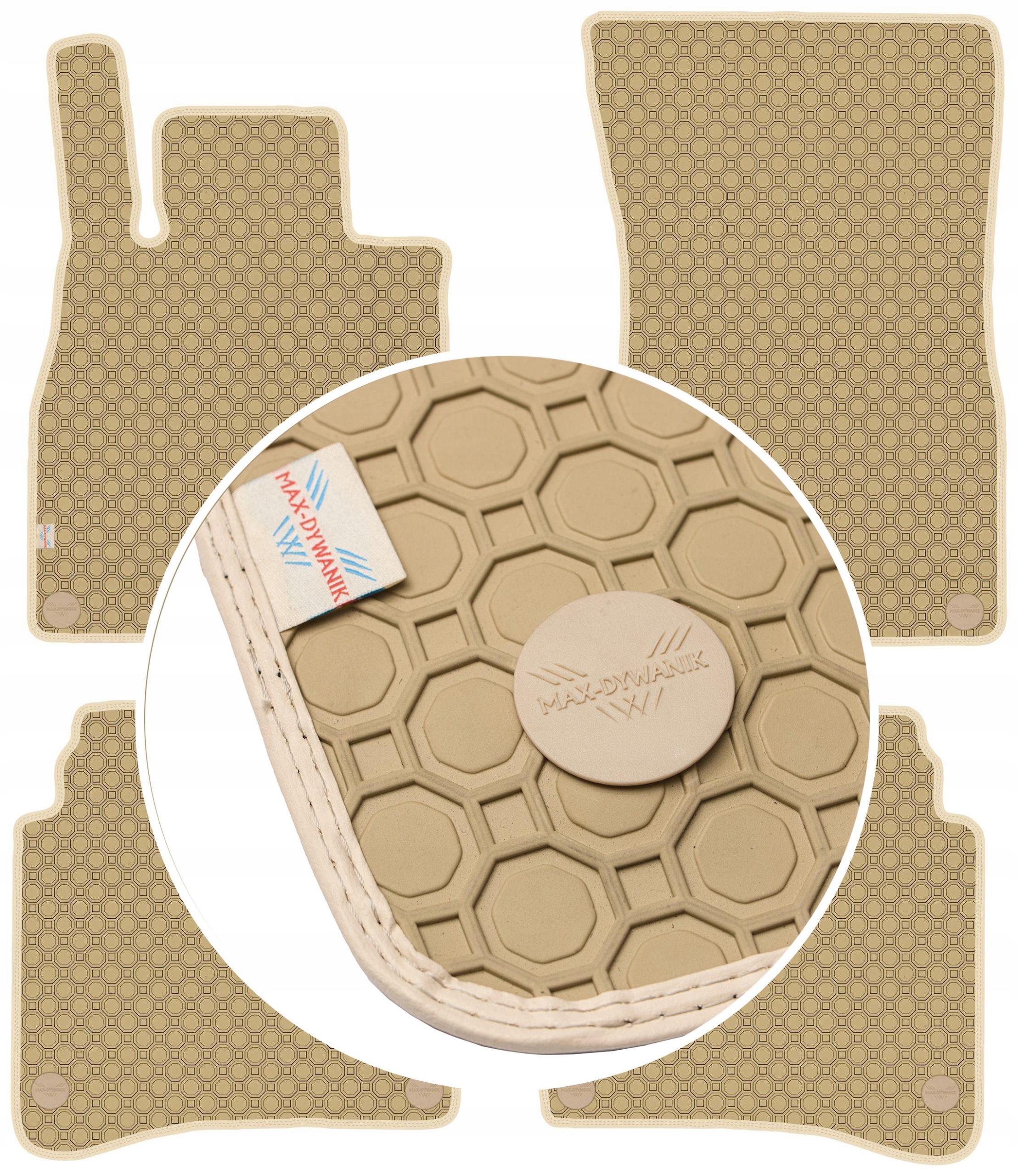 S-Klasa W222 Long 2013-2020 Koberce Béžové