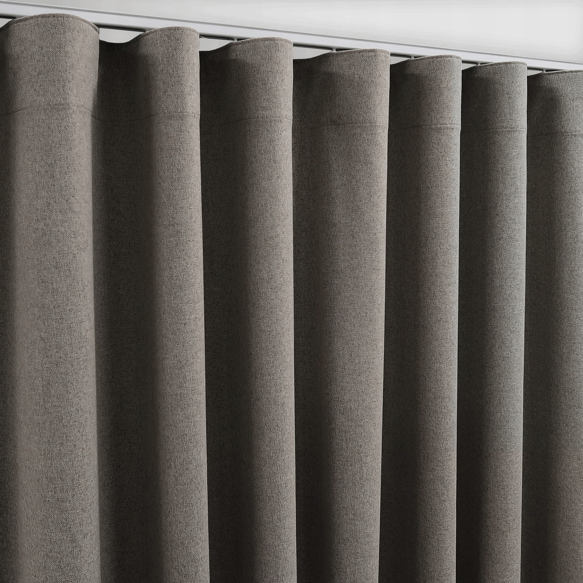 Zatemňovací Záclony Na Pásce 250x410 Boho Béžová 100% Blackout Pure
