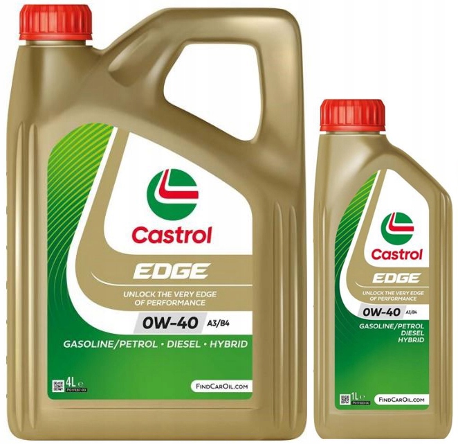 Motorový Olej Castrol Edge 0W40 A3/B4 5L