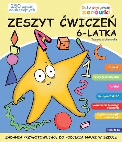 ZESZYT ĆWICZEŃ 6-LATKA, TAMARA MICHAŁOWSKA
