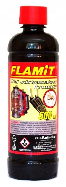 

Olej do Lamp Świec Pochodni Komar Nie Siada 500ml