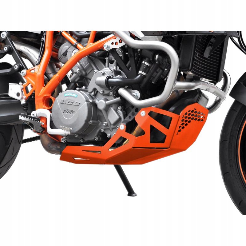 10001984 - ZIEGER ПЛАСТИНА ДВИГАТЕЛЯ KTM 990 SMT ОРАНЖЕВЫЙ