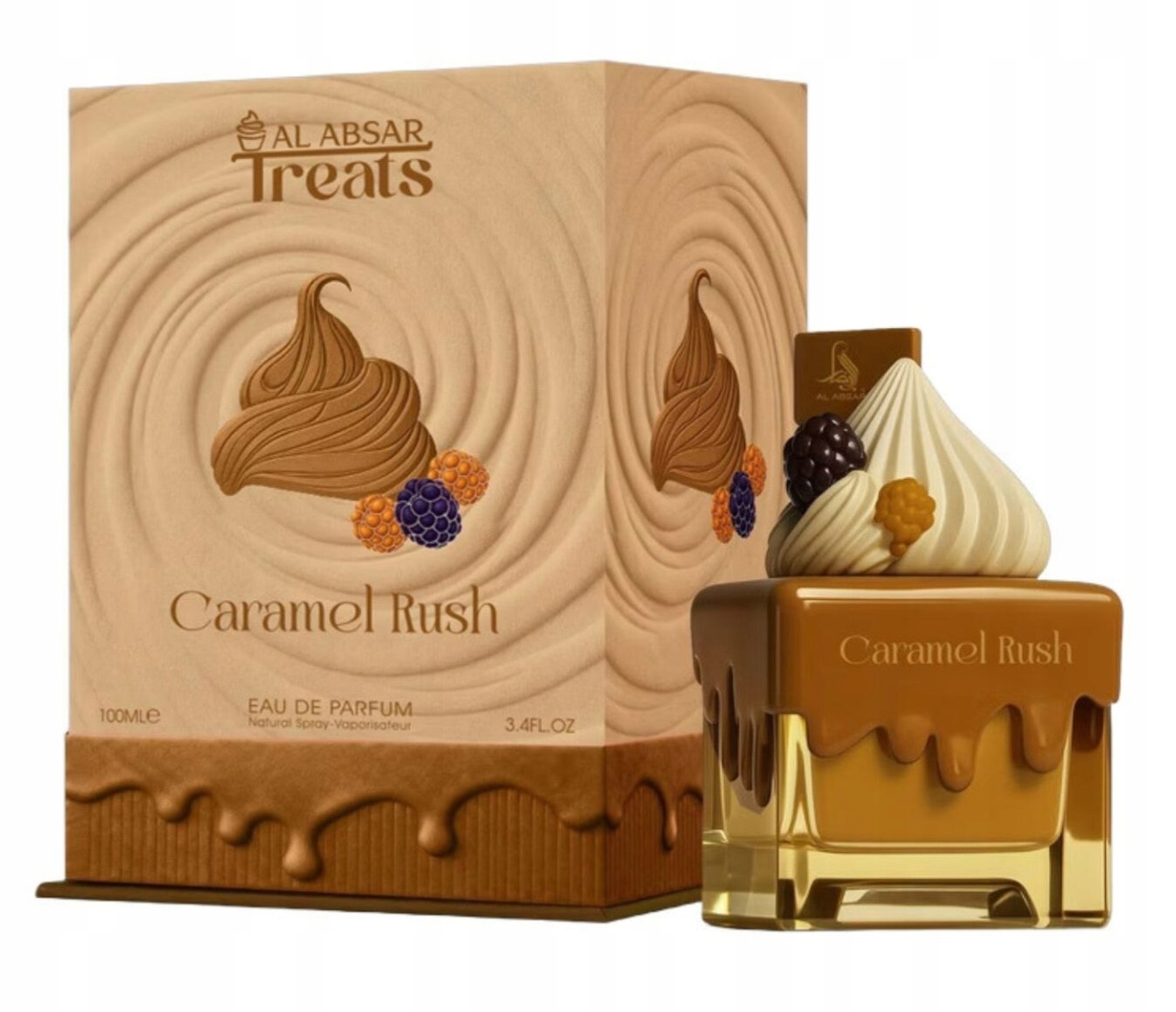 Oryginalne Perfumy Arabskie Al Absar Treats Caramel Rush 100ml+GRATIS!
