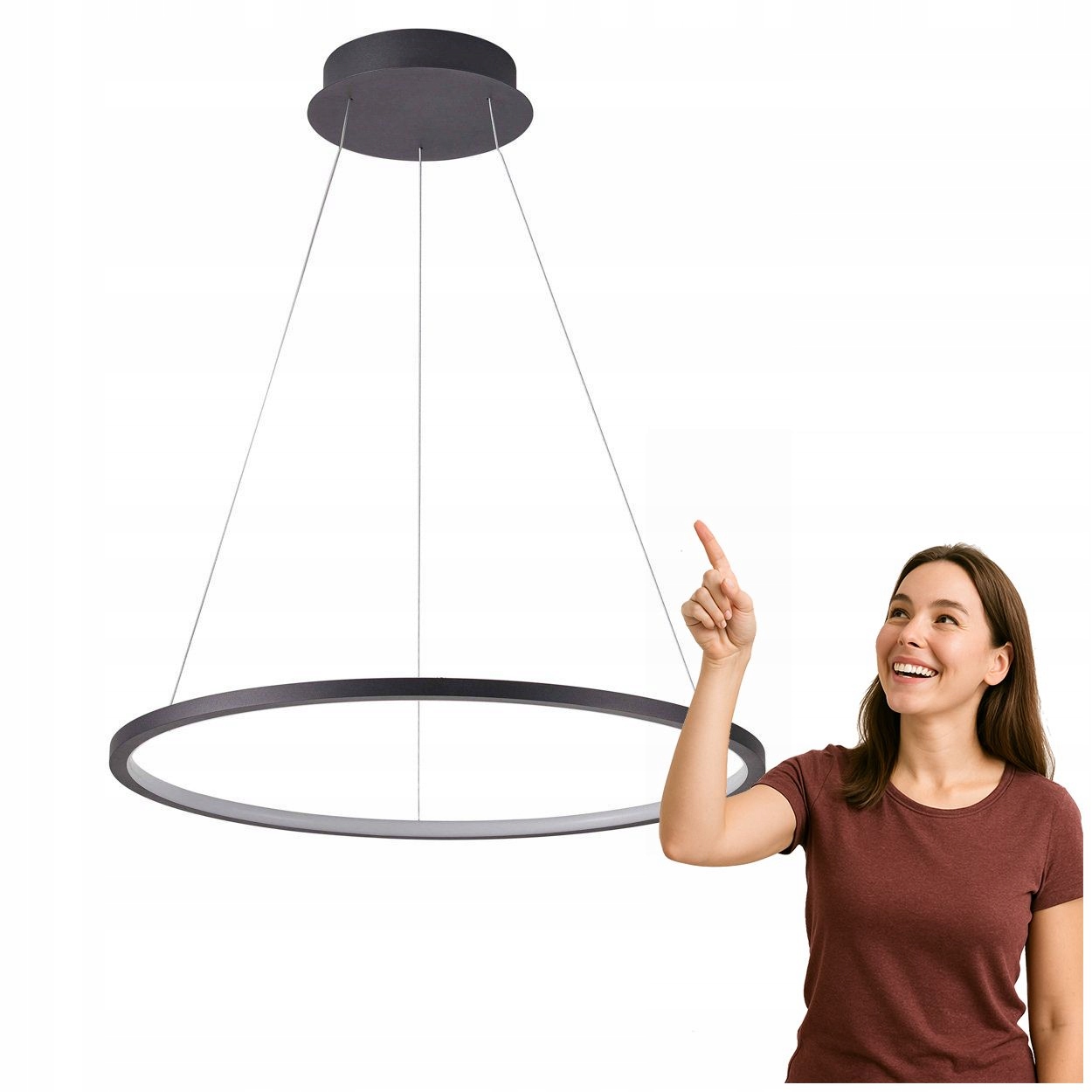 Lampa wisząca Led 38W Vinola Italux