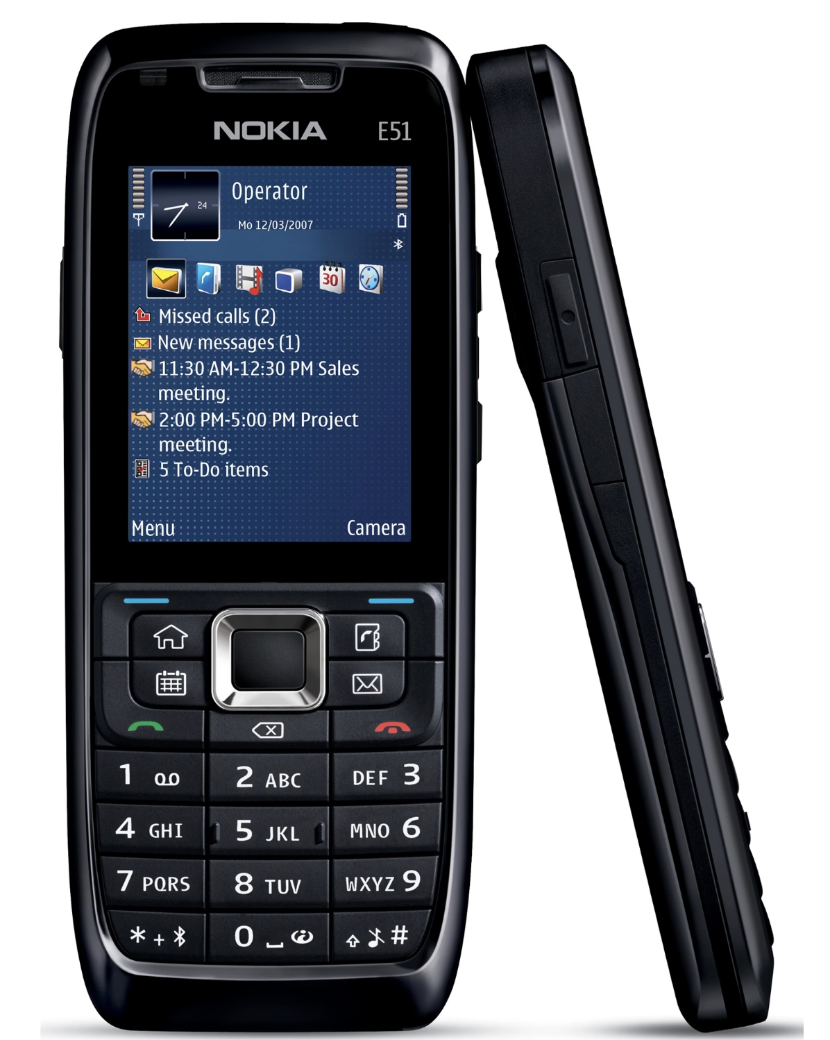 Mobilný telefón Nokia E51 128 Mb 128 Mb 3G strieborná Pl/sk/sk/hu