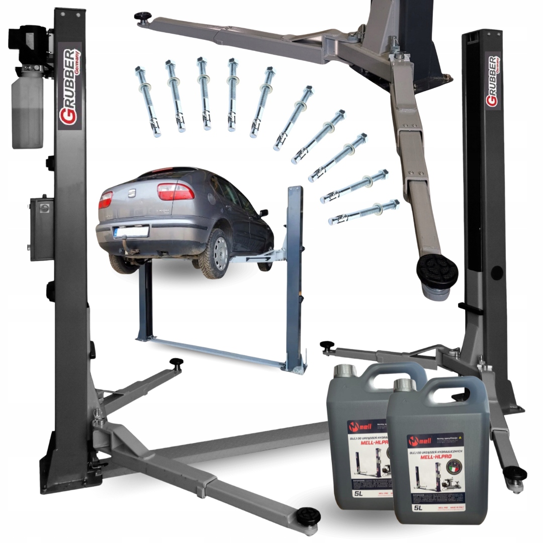 Podnośnik dwukolumnowy GRUBBER 4T HIT!