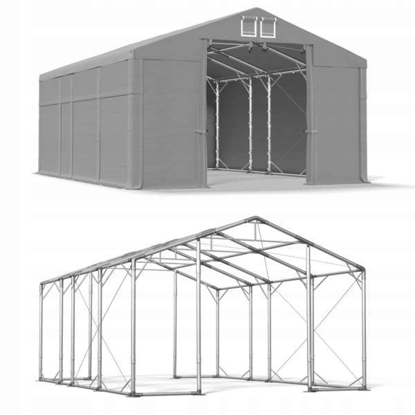 Namiot Magazynowy 4x7m [2,5m] Pawilon DAS 620 P