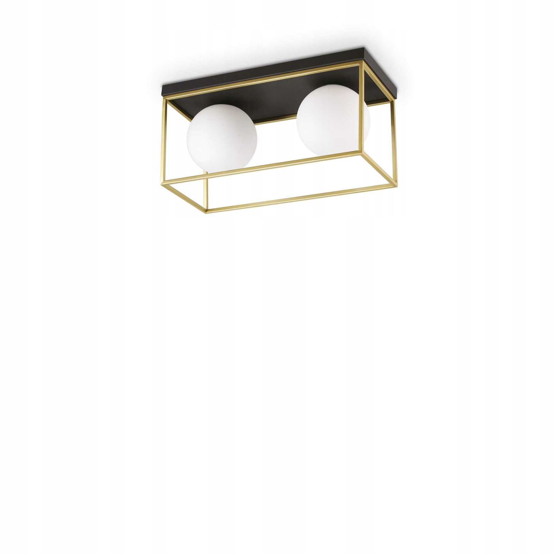 Stropné svietidlo Ideal Lux Lingotto PL2 E14 mosadz 2x40W 455mm