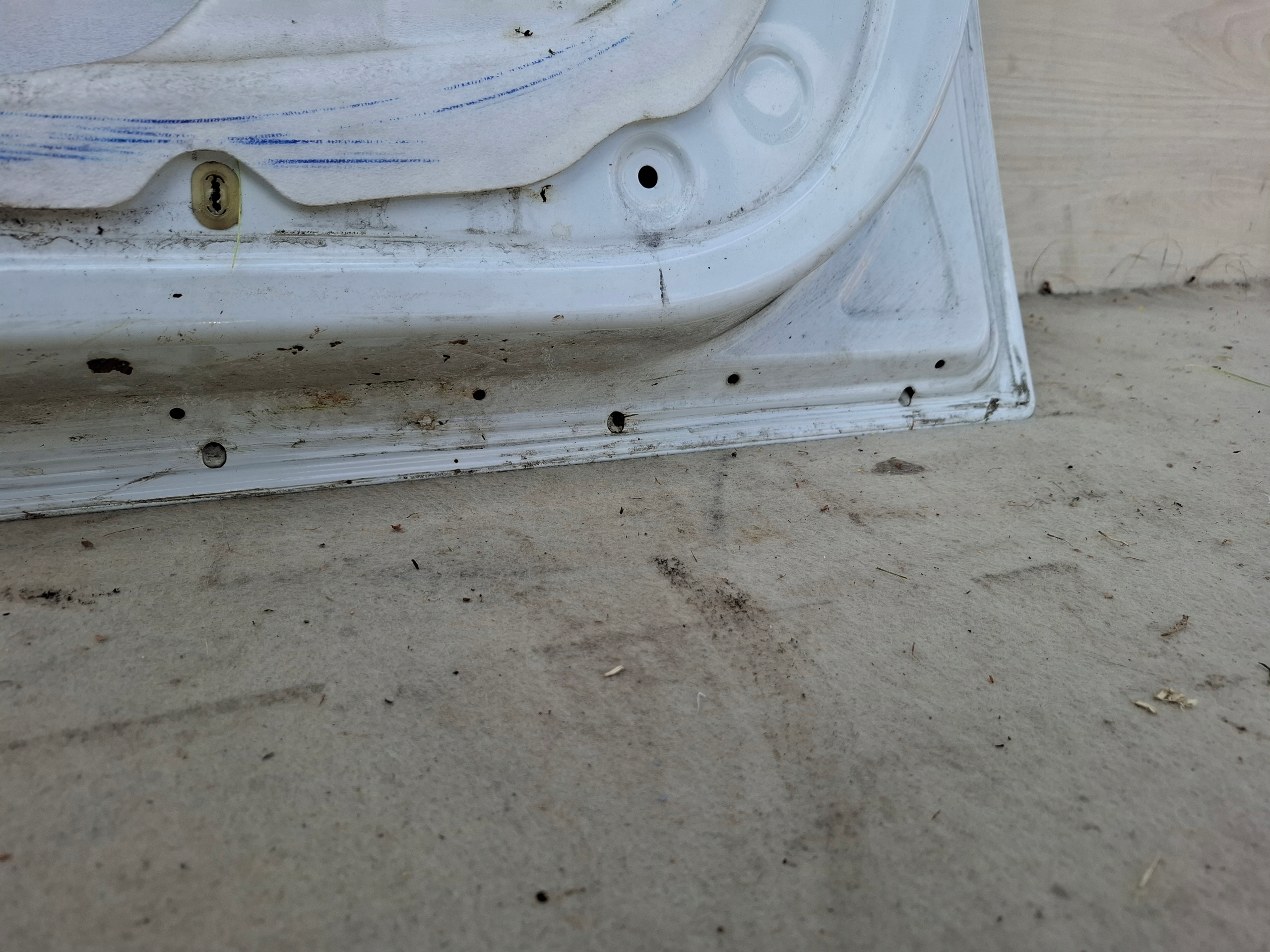 door right front RENAULT KANGOO II LIFT 16R BIALE