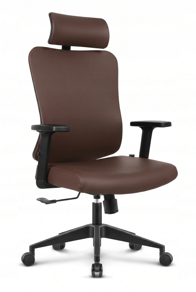 Fotel obrotowy Hell's Chair Hc 1053 brązowy bhp