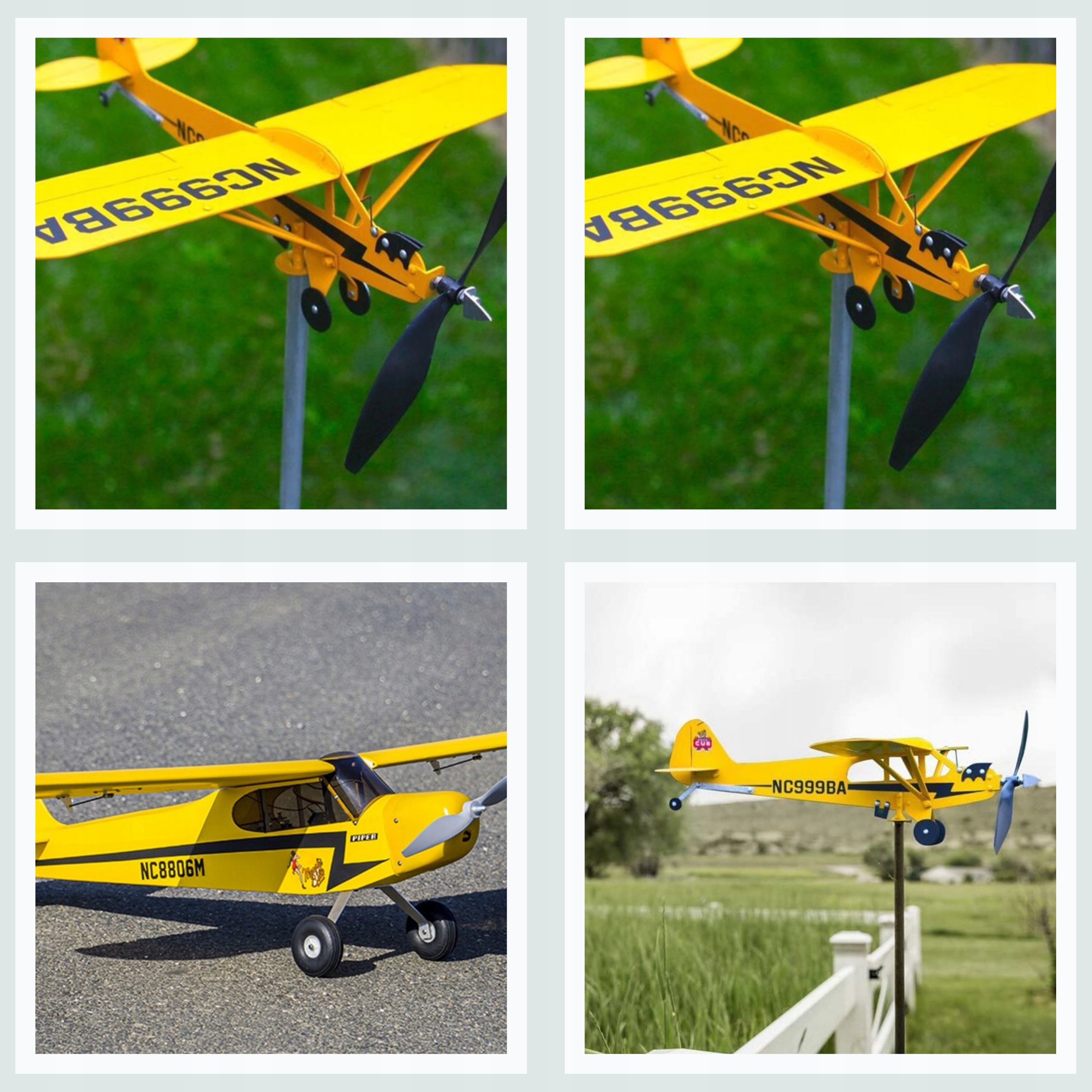 SAMOLOT OGRODOWY DACHOWY WIATROWSKAZ WIATRAK Producent inna