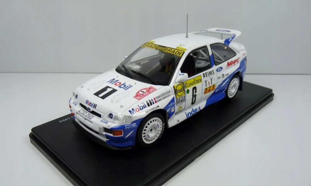 Ford Escort Rs Cosworth 1994 Monte Carlo Delecour Grataloup 1:24