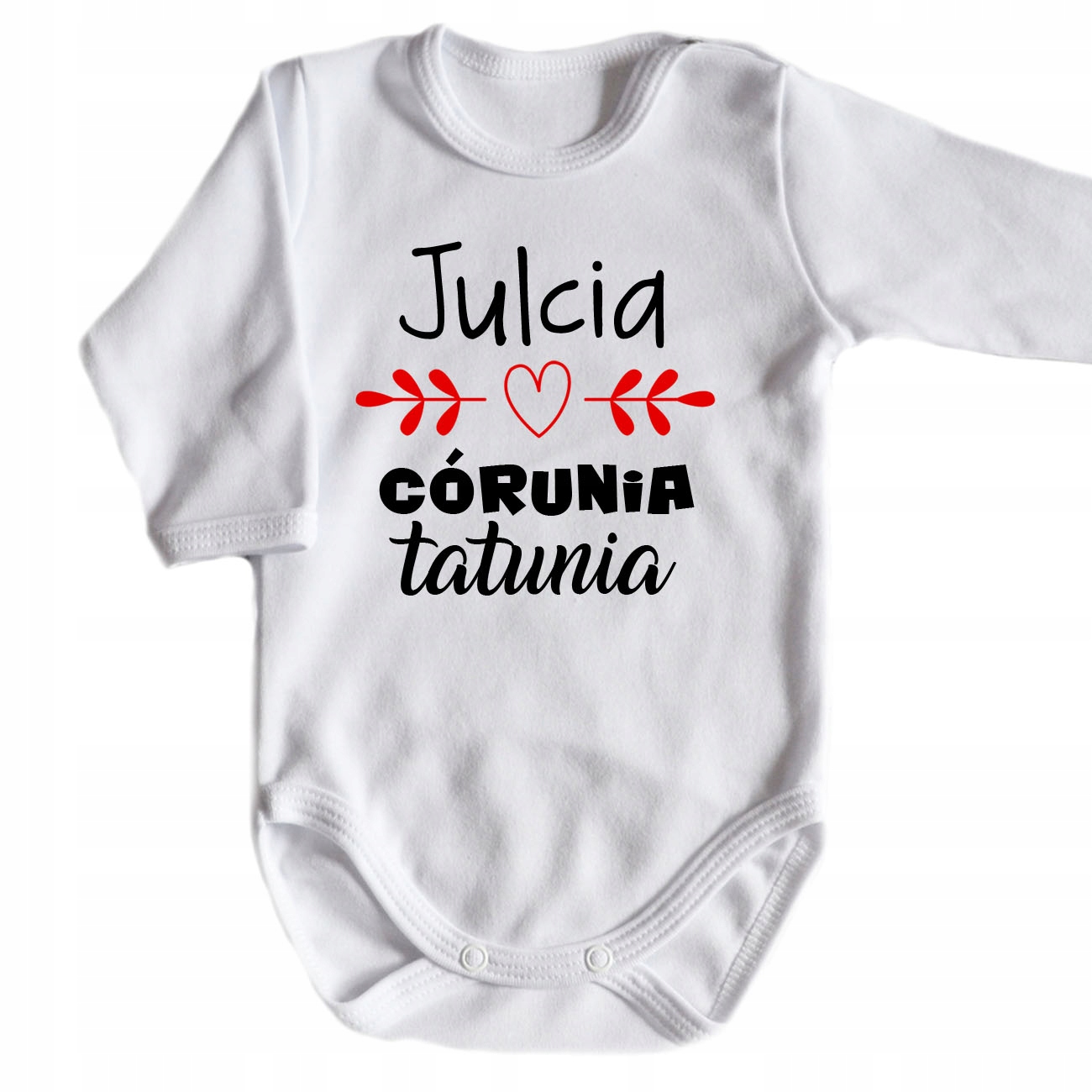 

Body niemowlęce córunia tatunia z imieniem bdr