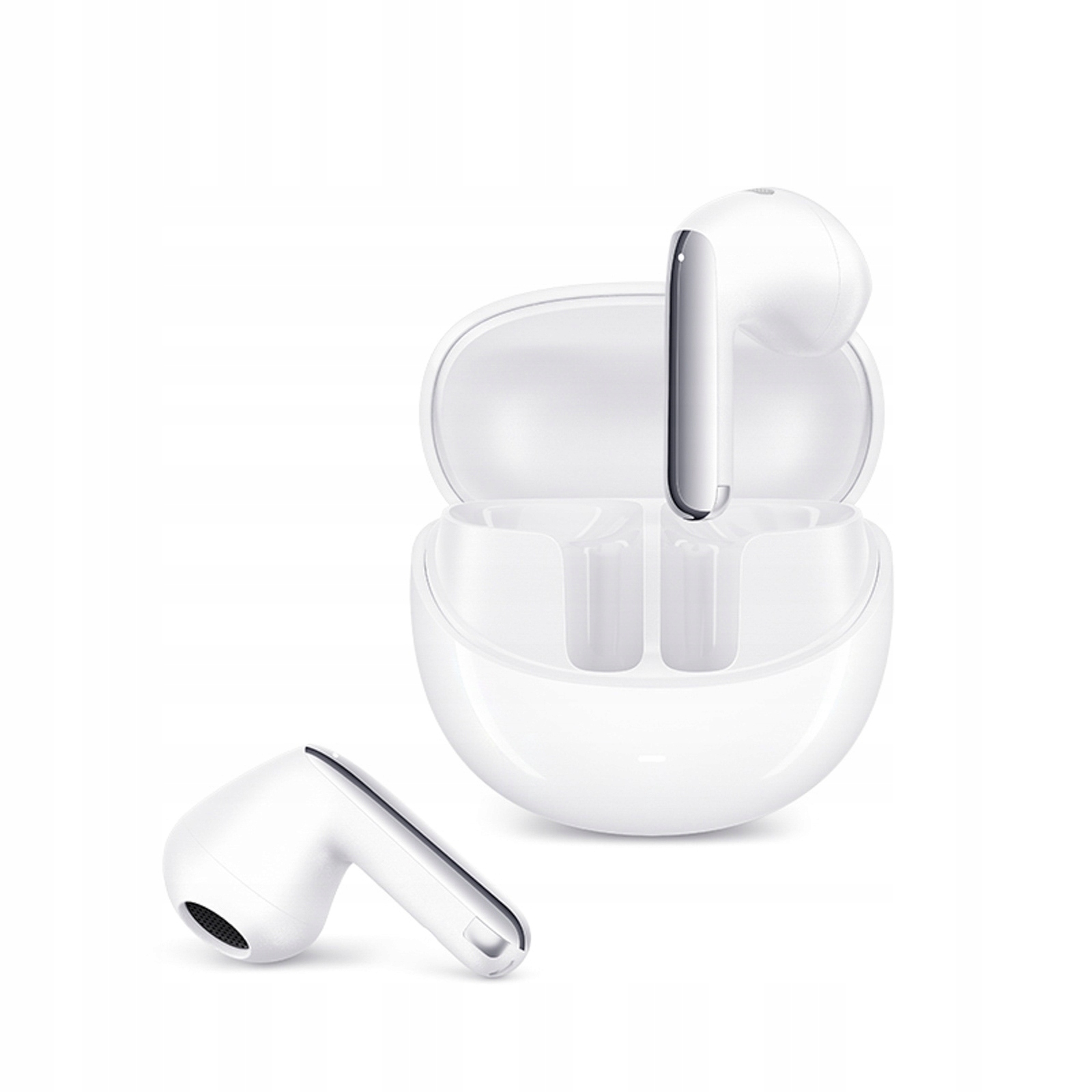 Sluchátka Qcy AilyBuds Pro+ do uší Tws Anc Ldac Bluetooth 5.3 IPX5 bílá