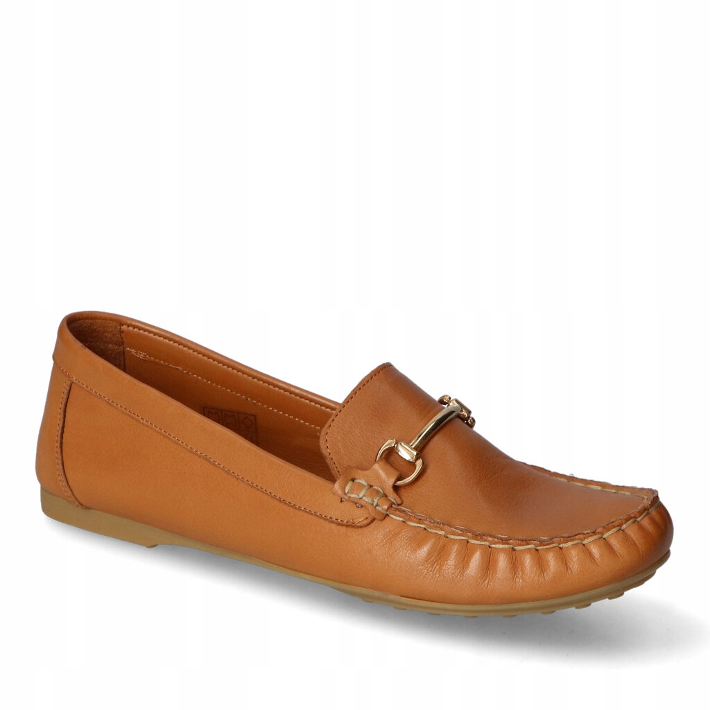 Mokasíny Ravini 68005 Hnědé lico 39