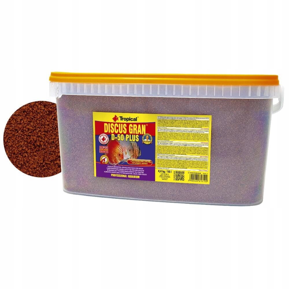 Levně Tropical Discus Gran D-50 Plus kyblík 10L 4,4kg