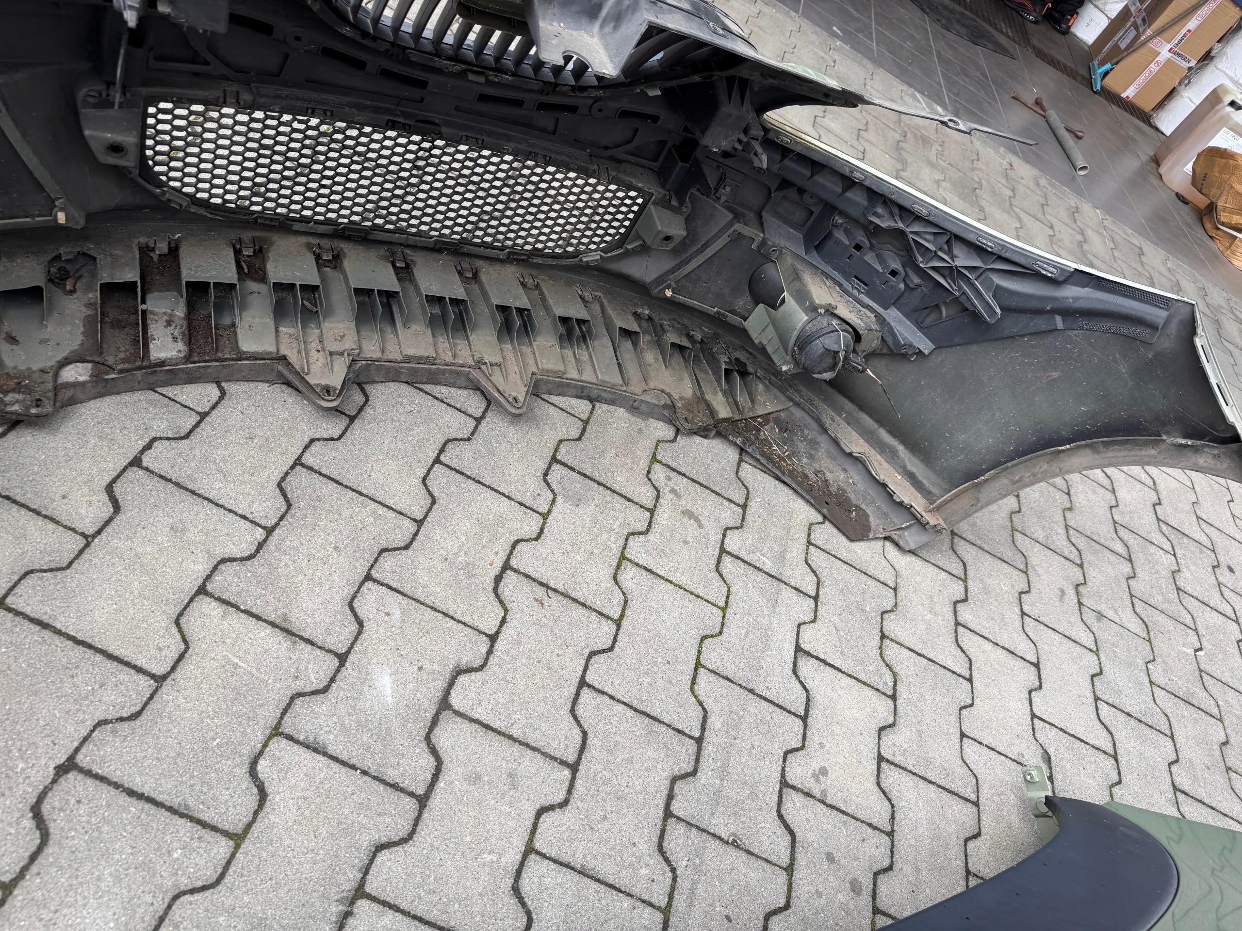 SEAT ALTEA bumper front front complete *LS6R*