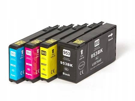 Inkoust Unitec 953 3x pro Hp černý, modrý, žlutý