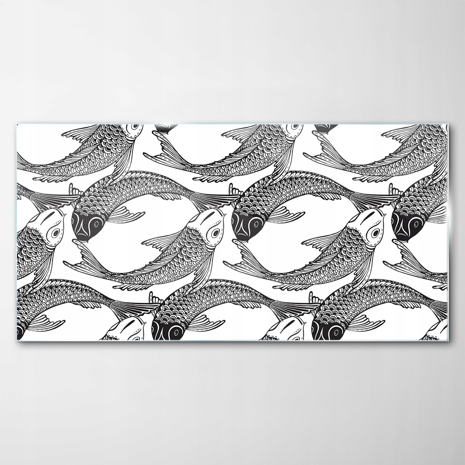 

Obraz na Szkle Dekor Japoński Ryba Karp Koi 140x70