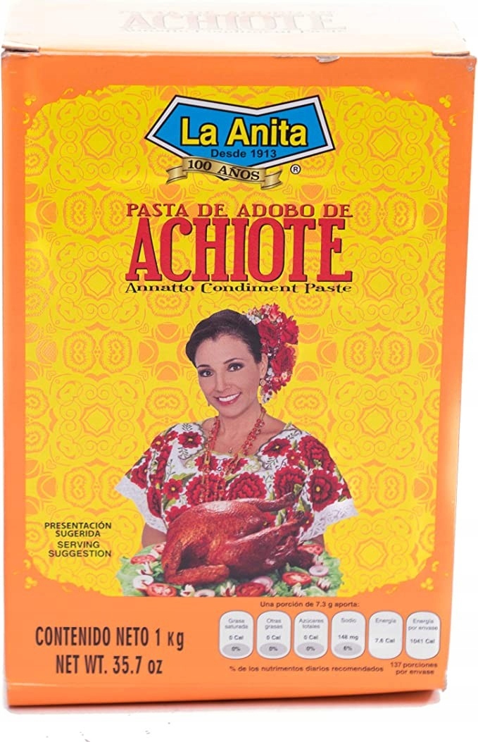 Levně Pasta de Achiote La Anita 1000g