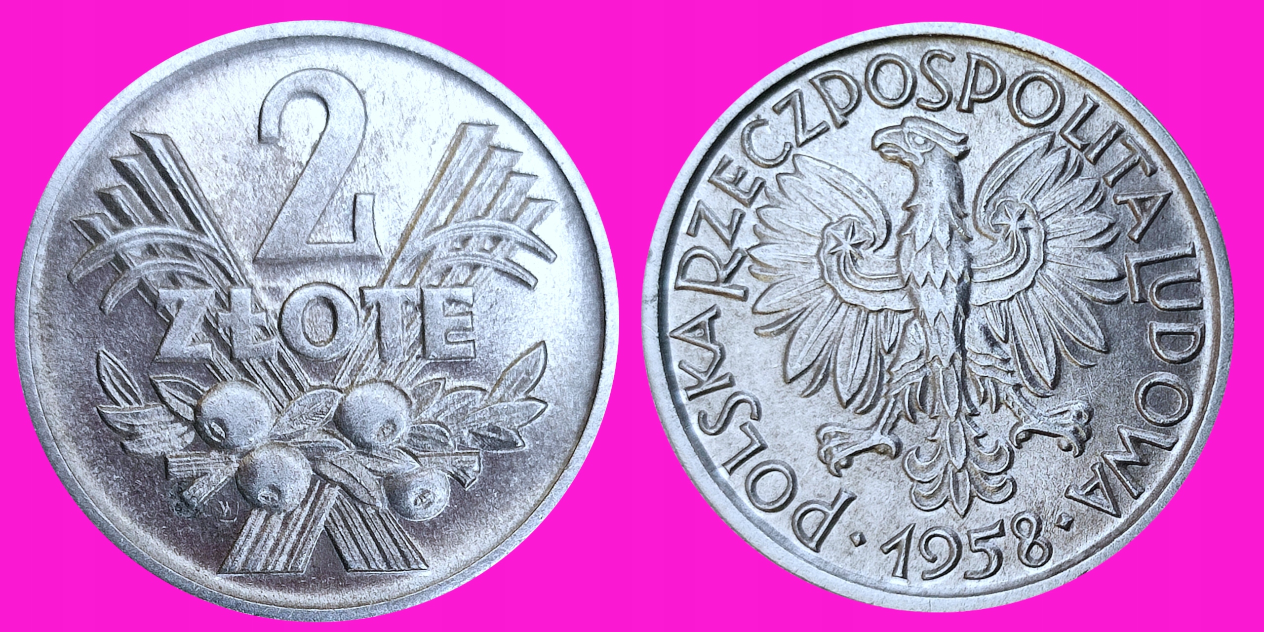 2 zł 1958 Jagoda 754
