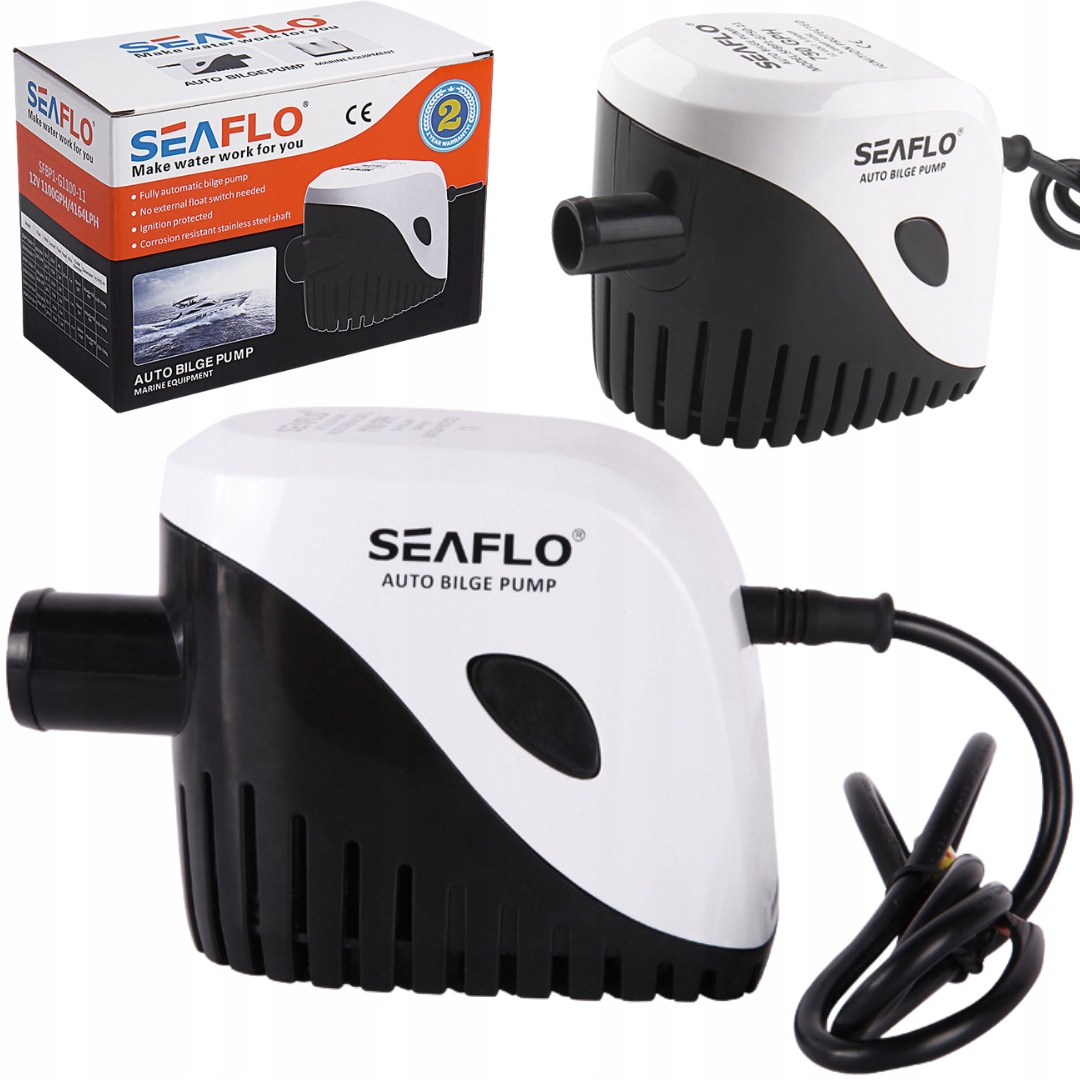 Pompa zęzowa automatyczna zenzowa Seaflo 46l 12V