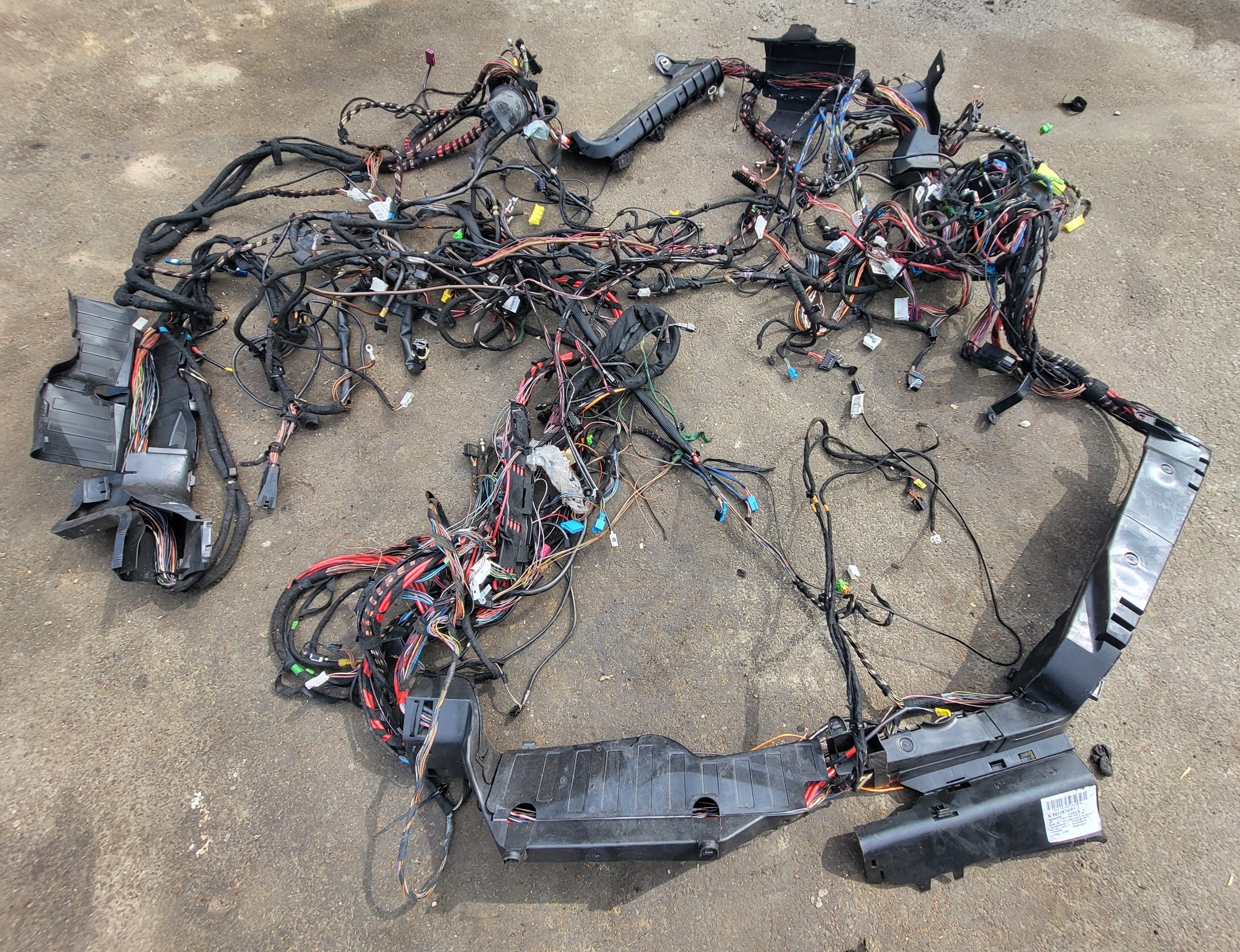 wiring bundle PRZEWODOW cables WTYCZKI MERCEDES E W211 OE EUROPA
